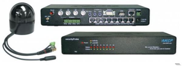 AKCP SecurityProbe inkl. 1 Dome Kamera (SC1-PAL) AKCP SecurityProbe inkl. 1 Dome Kamera (SC1-PAL)